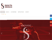 Tablet Screenshot of kungfuwuchang.org